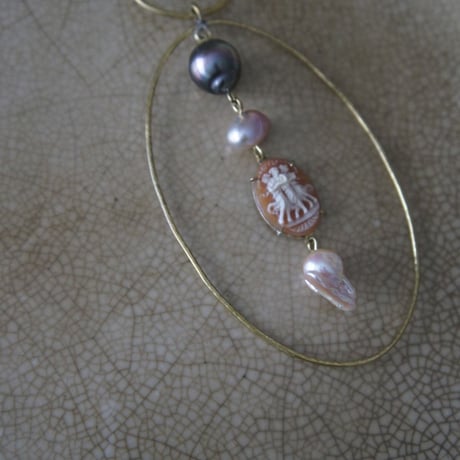 ear cuff 真珠