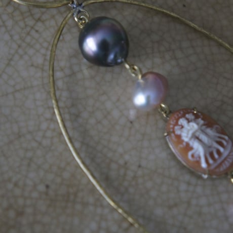 ear cuff 真珠