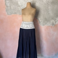 仏/antiquerace エプロンスカート