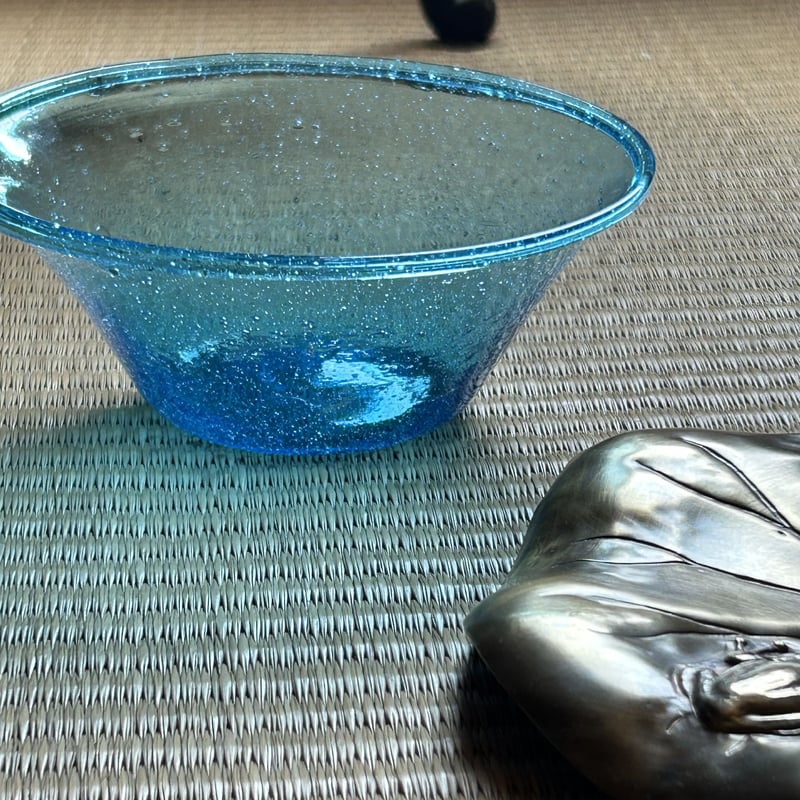 アフガニスタン　ヘラートガラス　民芸品　日常雑器　3個　吹きガラス アフガニスタン ヘラートガラス 民芸品 日常雑器 3個 吹きガラス