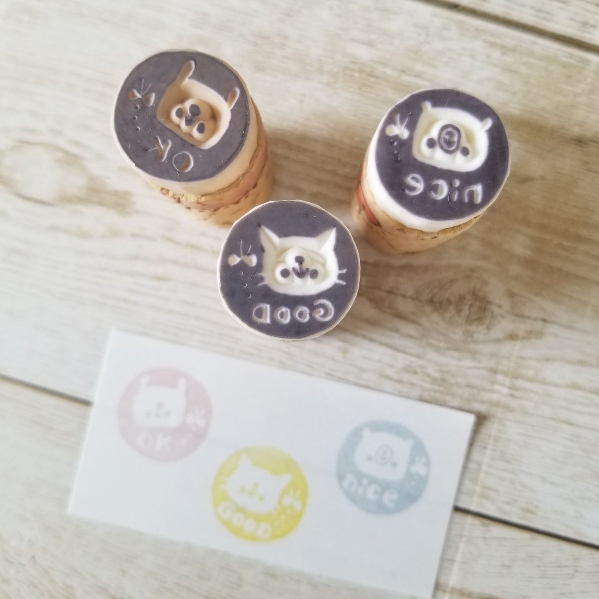ごほうびはんこA〜F 消しゴムはんこ □消しゴムはんこ□ごほうびはんこ L | お絵かき雑貨屋さん＊michu＊