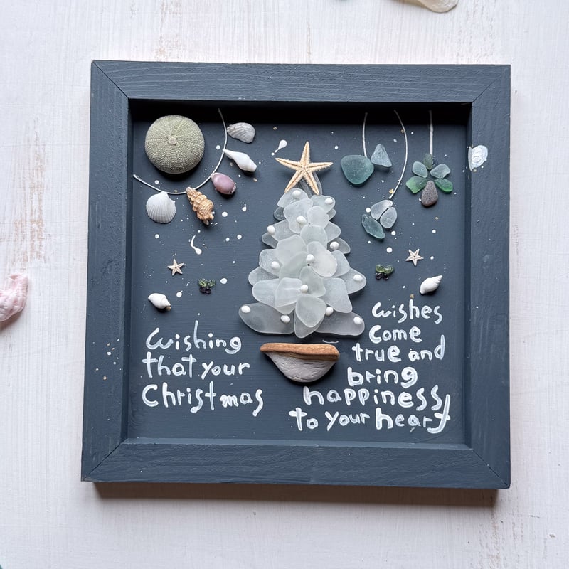 クリスマスツリー 20cm角パネル | UMI no OTO