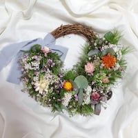 green natural wreath❁