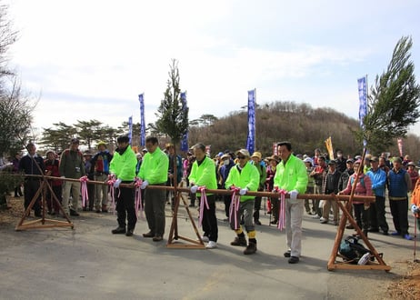 くぬぎ地蔵ストラップ　山開きver