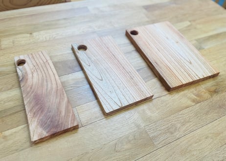 センダンの手作りカッティングボード