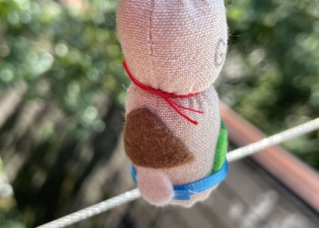 くぬぎ地蔵ストラップ　山開きver