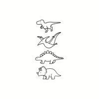 Karisome｜恐竜セット【B-66】