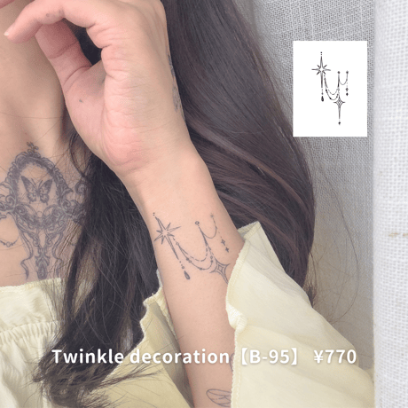 Karisome｜Twinkle decoration【B-95】