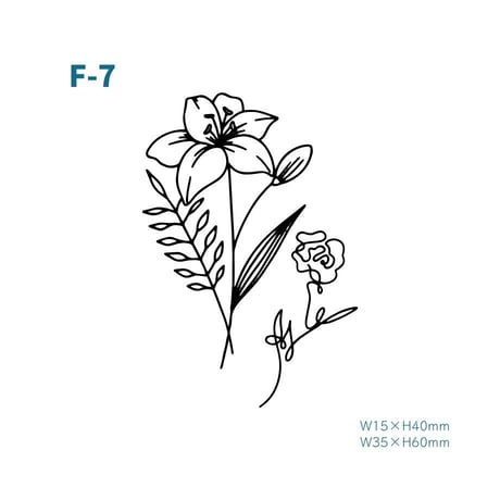 Karisome｜誕生花7月【F-7】