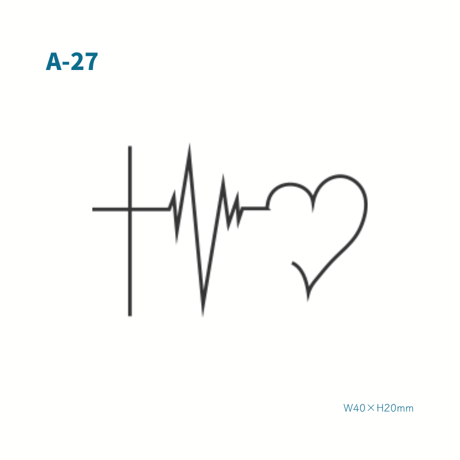 Karisome｜ハート心電図【A-27】