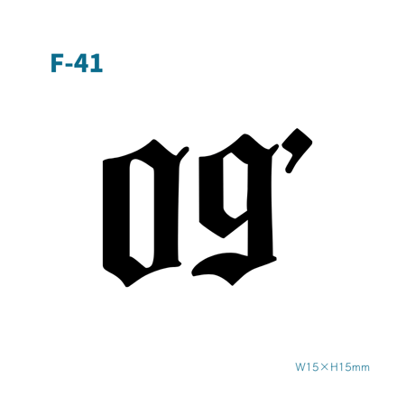 Karisome｜09’【F-41】