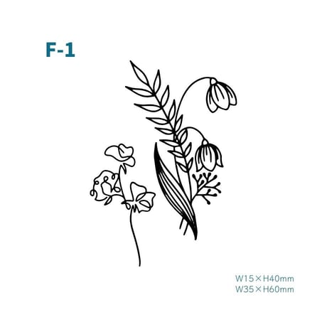 Karisome｜誕生花1月【F-1】