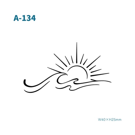 Karisome｜line sun【A-134】