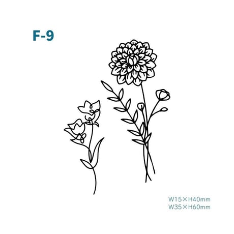Karisome｜誕生花9月【F-9】