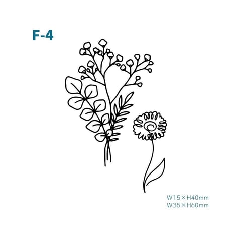 Karisome｜誕生花4月【F-4】