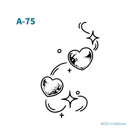 Karisome｜キラキラハート【A-75】