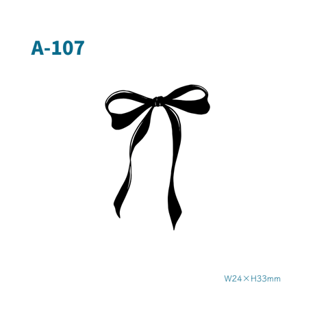 Karisome｜Black ribbon【A-107】
