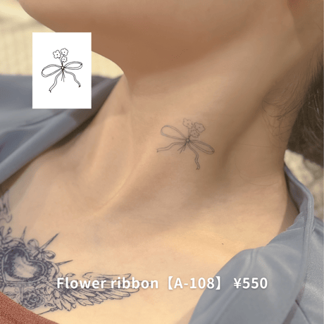 Karisome｜Flower ribbon【A-108】