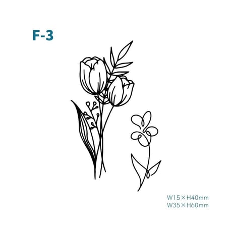 Karisome｜誕生花3月【F-3】