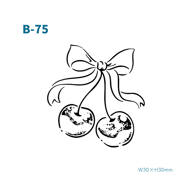 Karisome｜さくらんぼリボン【B-75】 | Karisome