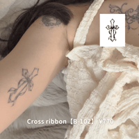 Karisome｜ Cross ribbon【B-102】