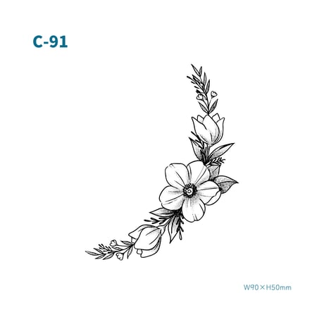 Karisome｜ボタニカルフラワー【C-91】
