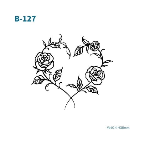 Karisome｜薔薇ハート【B-127】