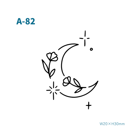 Karisome｜お花と月【A-82】