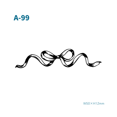 Karisome｜ よこながリボン【A-99】