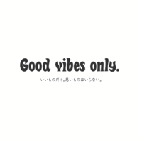 Karisome｜Good vibes only.【A-37】