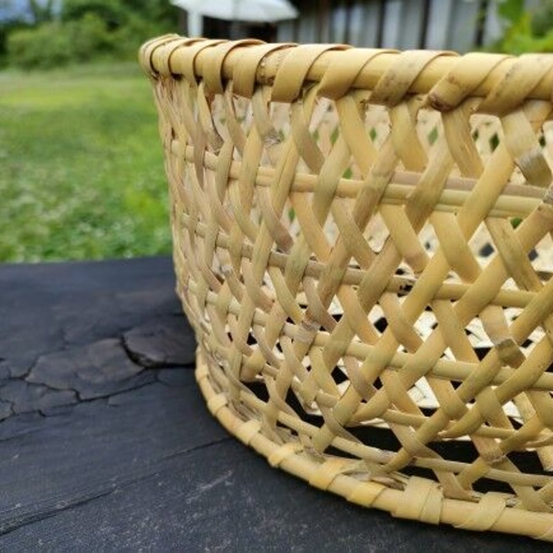 めかご【戸隠竹細工】：楕円型 | #おうちで戸隠 応援ストア