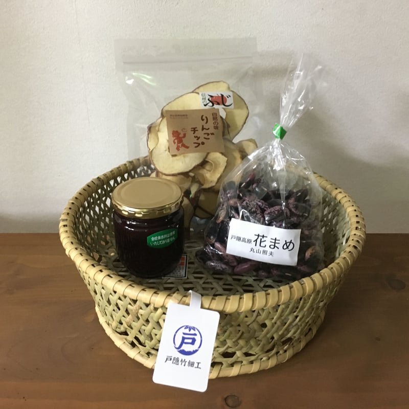 めかご【戸隠竹細工】：丸型 | #おうちで戸隠 応援ストア