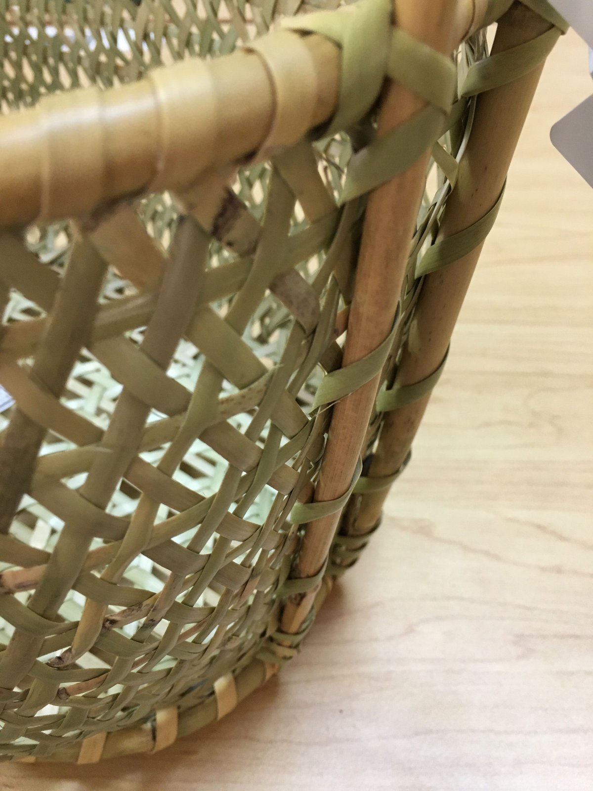 まーる】戸隠竹細工 りんごかご 07e385cbf8e5cfd942b4a0f4ef590d