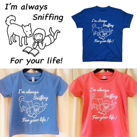 低血糖アラート犬チャリティーＴシャツ　2色