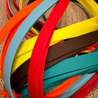 BIOTHANEリード：ノーマルリード1.2mと２ｍ：幅16ｍｍ：手持ちハンドルあり：全11色