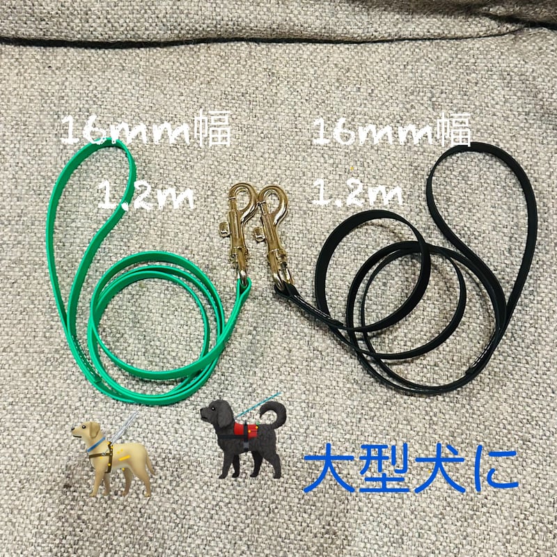 未使用 イルビゾンテ ドッグリード 緑 ドッグカラー S｜モンベル