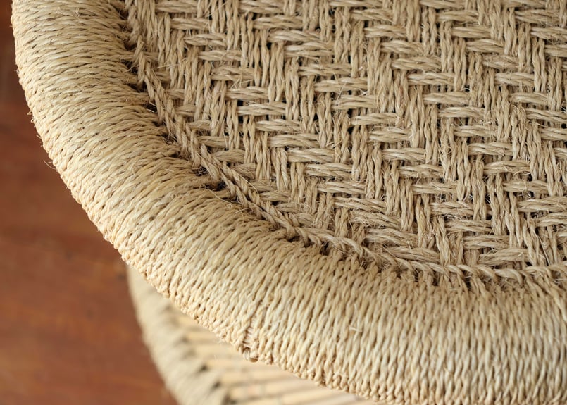 パキスタン・葦と藁編みのスツール/大 | GALLERY GRANPIE Online Tokyo