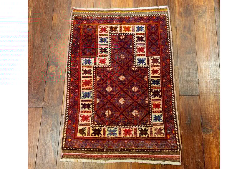 トライバルラグ　約110×75cm グランピエ トライバルラグ 約110×75cm グランピエ Granpie - 今週は新着ラグ到着