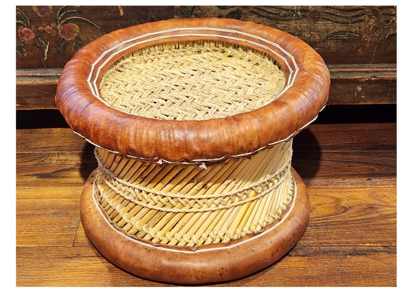 パキスタン 淵革スツール | GALLERY GRANPIE Online Tokyo