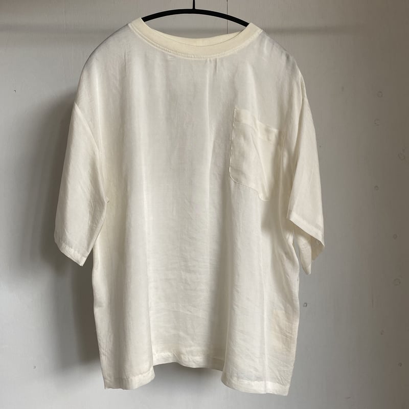 uryya SILK ガウンコート オフホワイト トップコート BEIGE」Top Coat