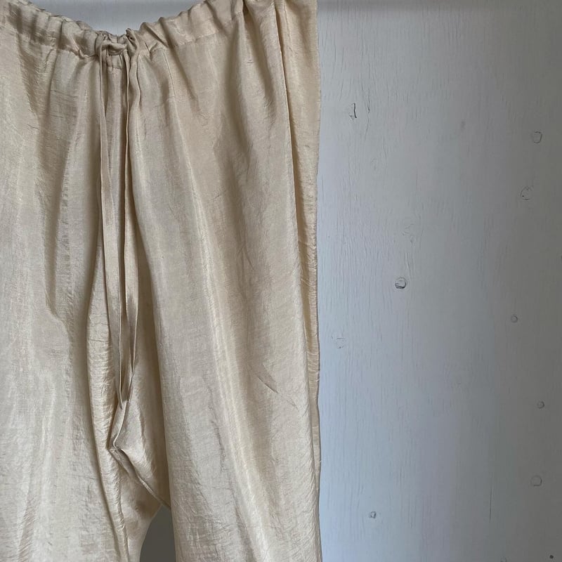 uryya Silk Pants | 暮ら巣
