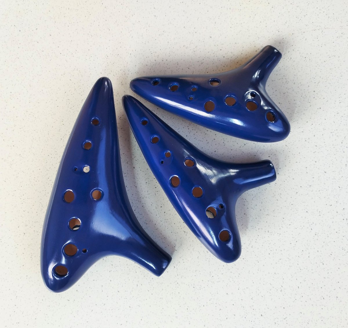 群青のオカリナ（C管F管G管セット） | じいじのオカリナ屋