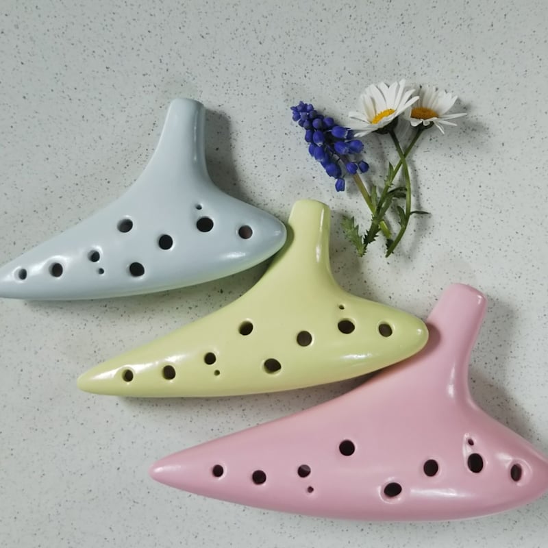 花がすみのオカリナ（C管F管G管セット） | じいじのオカリナ屋