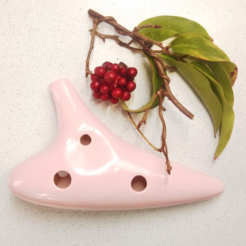 コスモスのオカリナ（C管） | じいじのオカリナ屋