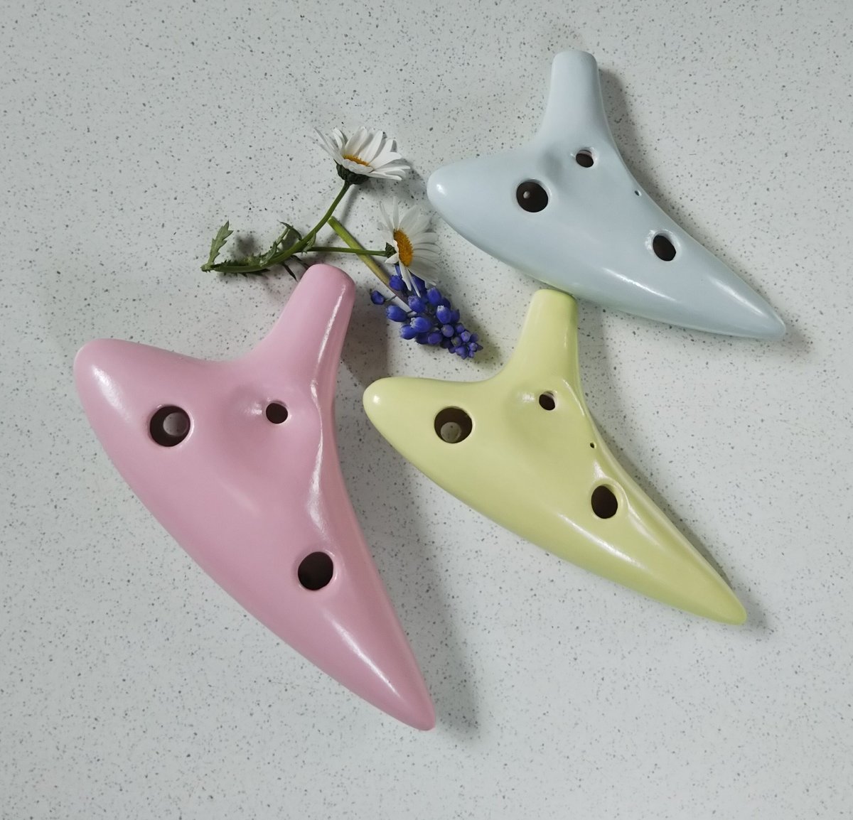 花がすみのオカリナ（C管F管G管セット） | じいじのオカリナ屋