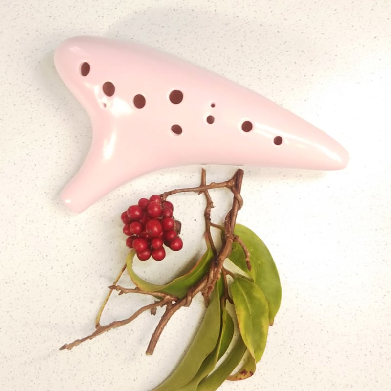 コスモスのオカリナ（C管） | じいじのオカリナ屋