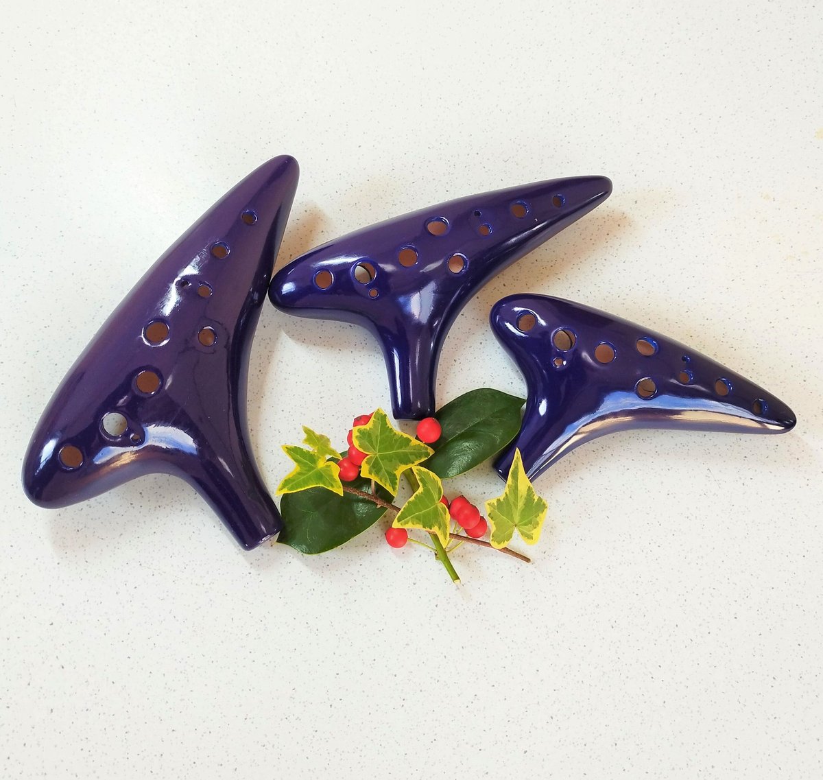 夜空のオカリナ（C管F管G管セット） | じいじのオカリナ屋