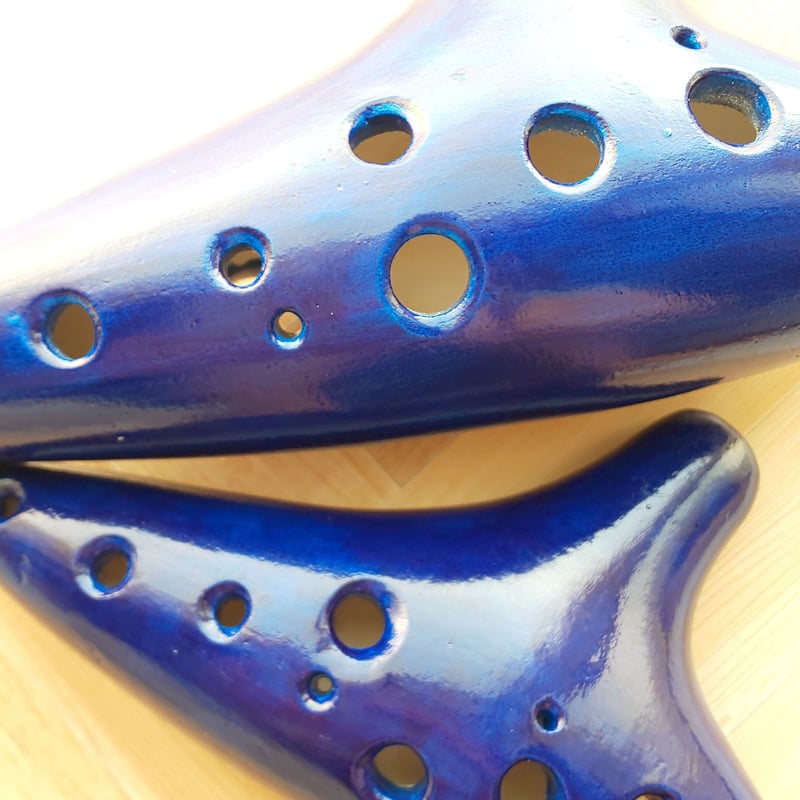 夜空のオカリナ C管F管セット | じいじのオカリナ屋