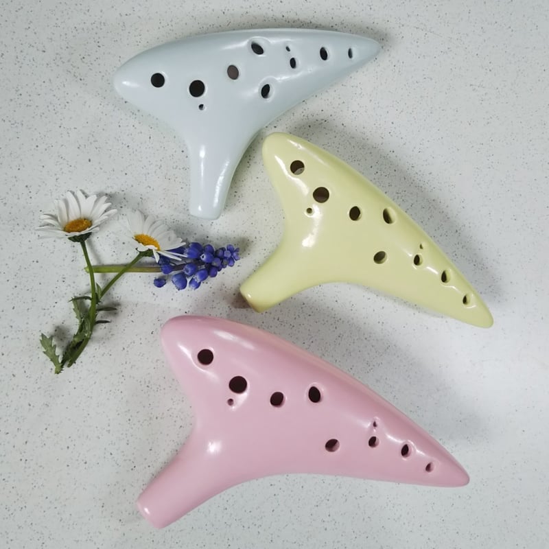 花がすみのオカリナ（C管F管G管セット） | じいじのオカリナ屋