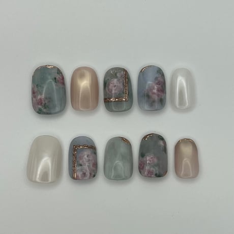 【#05】antique flowers / mayo